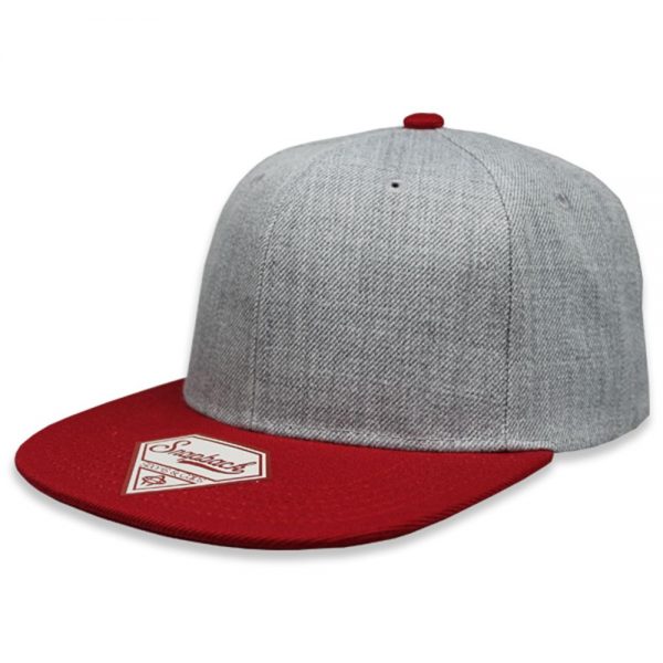 Paquete de 24 Gorras Planas Snapback Jaspe Combinada