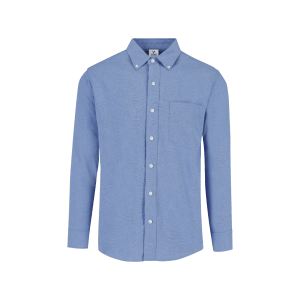 Camisa Tipo Oxford Manga Larga, para Caballero<span> - </span>Blanco, S