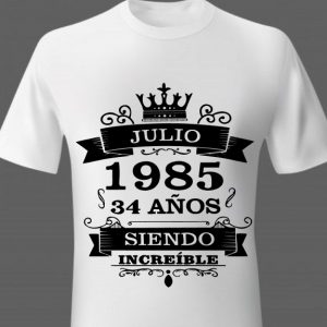 Playera Vinil Textil Estándar Hombre