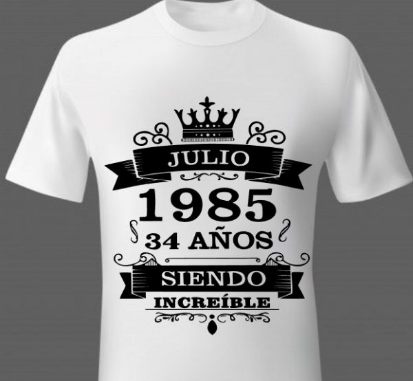 Playera Vinil Textil Estándar Hombre