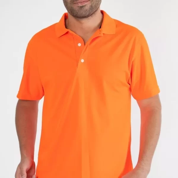 Playera Tipo Polo Ultra Dry Caballero<span> - </span>Amarillo